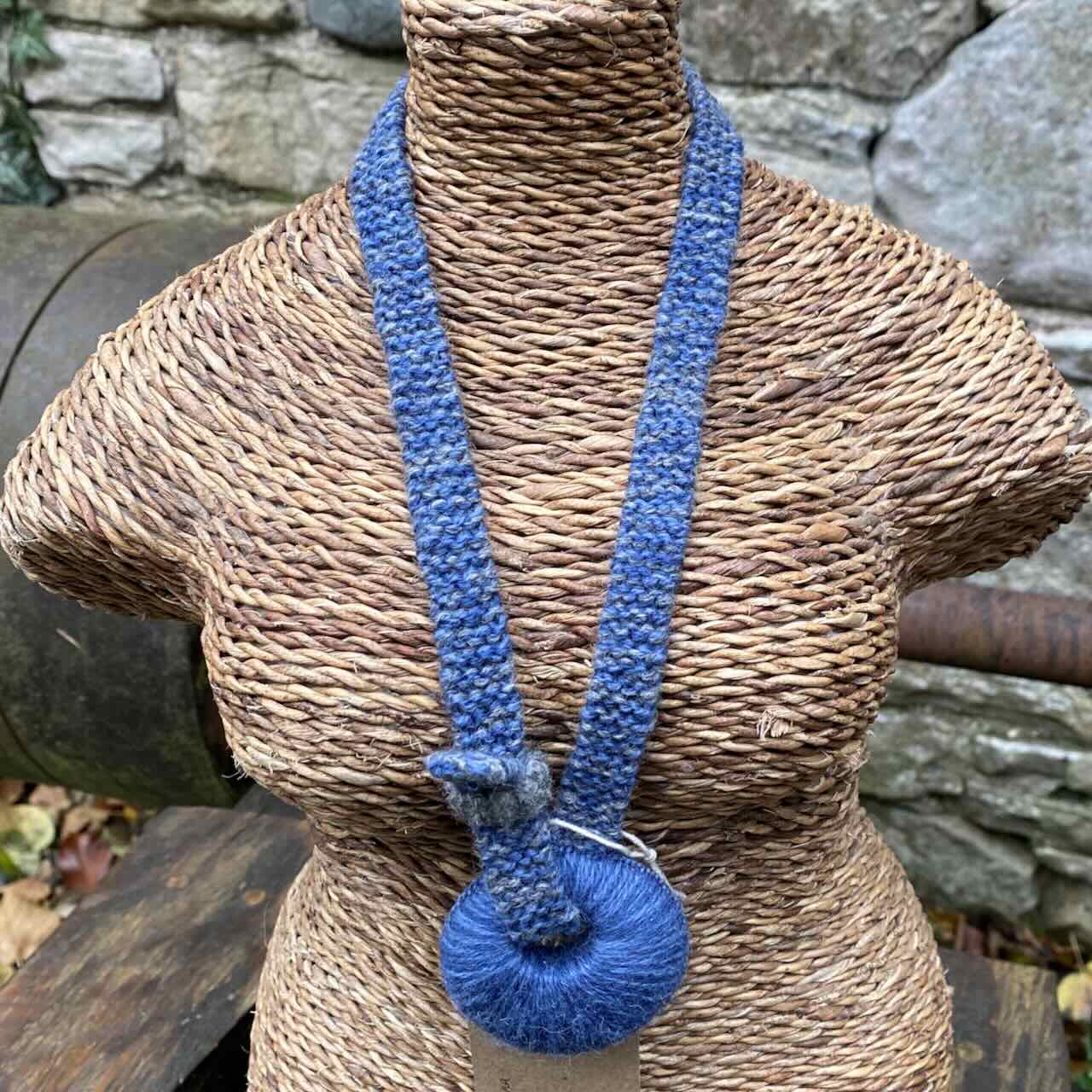 Handknitted Necklace - 'Light and Sweet'