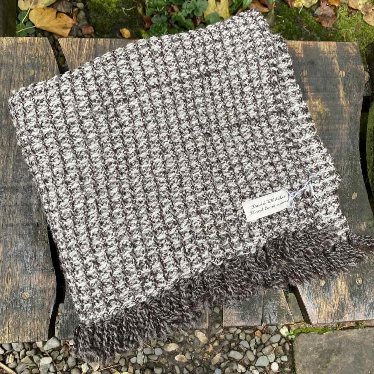 Handwoven Lambswool Pram Blanket