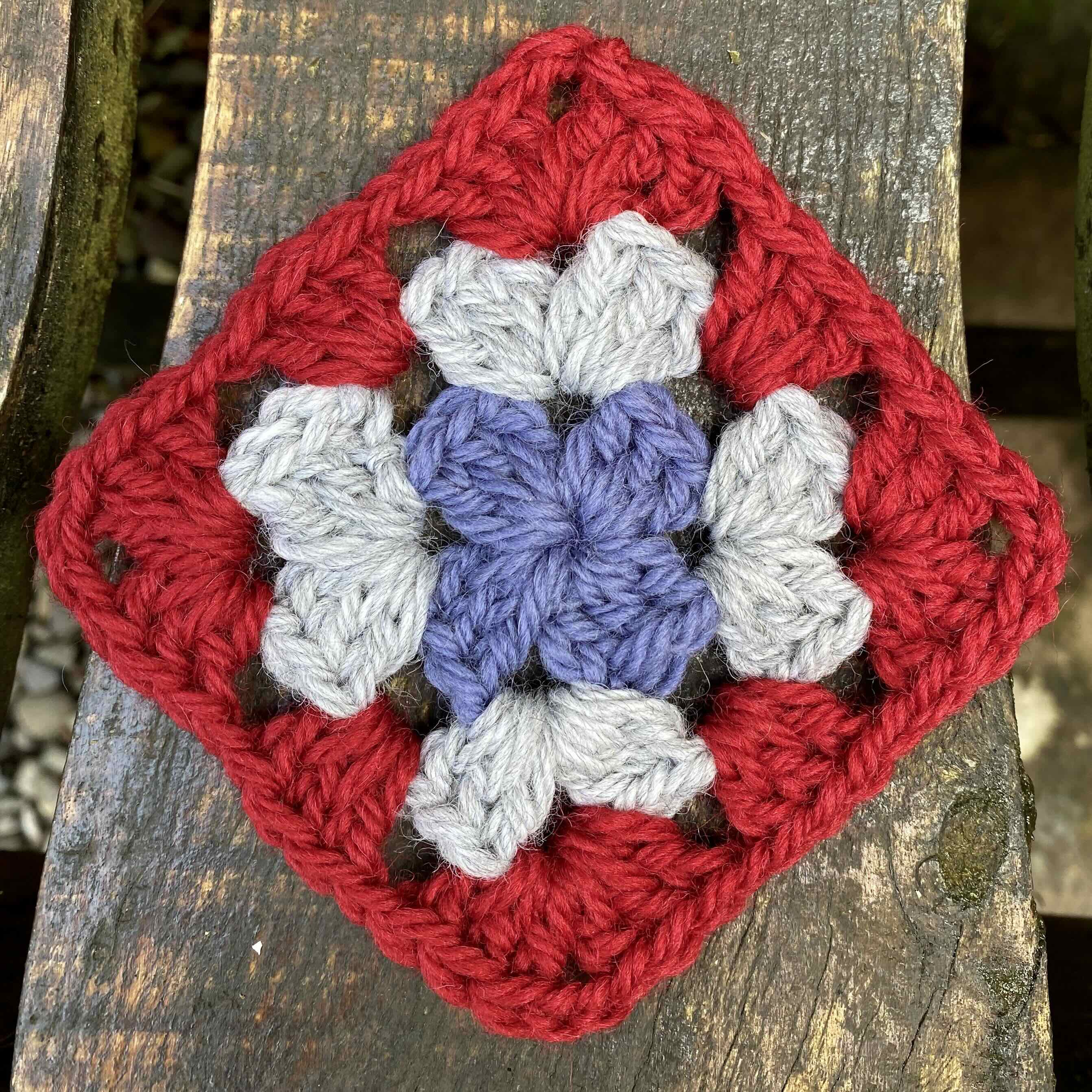 Granny Square Crochet Kit